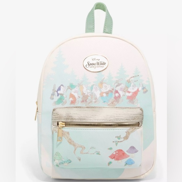 Disney Snow White and the Seven Dwarfs Working Dwarfs backpack - Picture 1 of 6